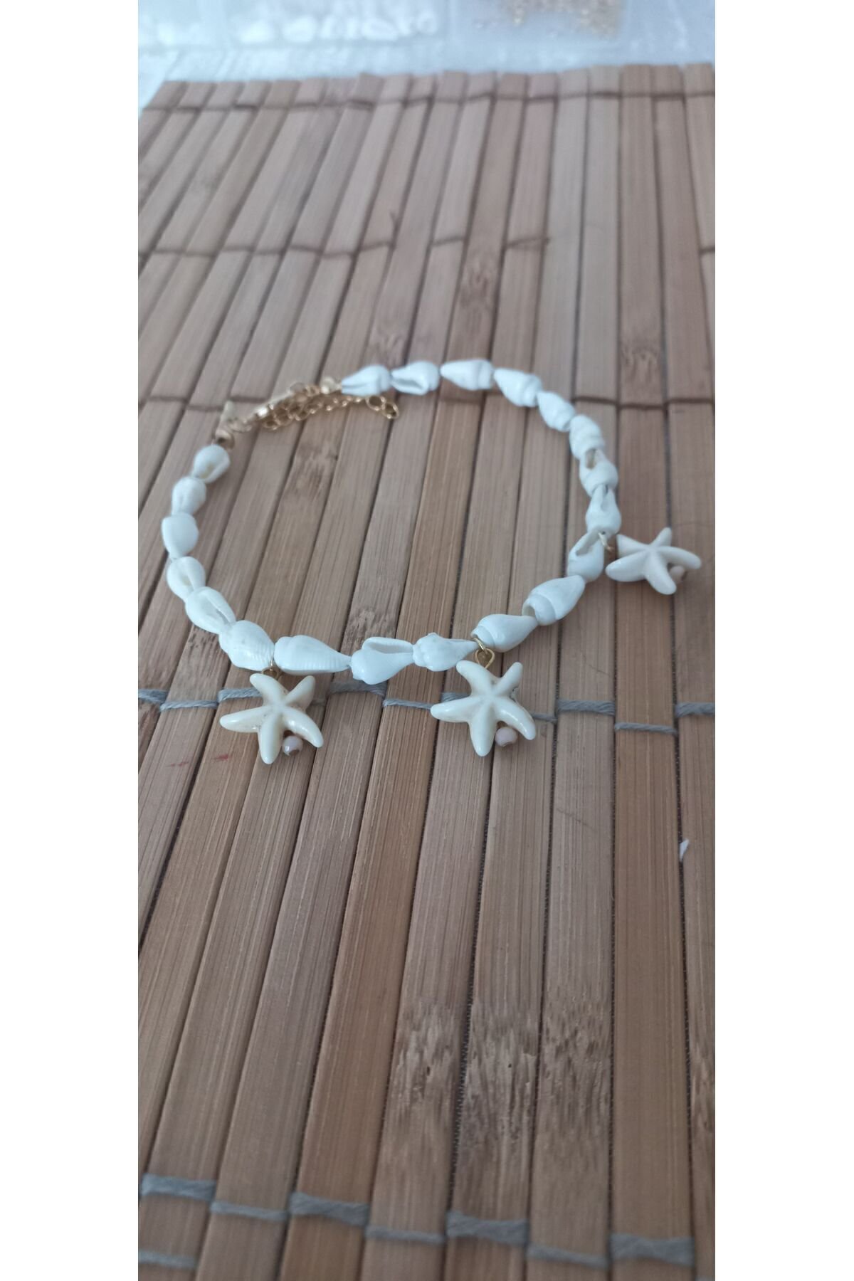 Deniz Kabuğu Deniz Yıldızlı Halhal - Görsel 2