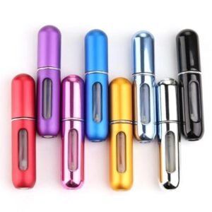 3 Adet Taşınabilir Mini Doldurulabilir Parfüm Atomizer  Şişeleri Boş Küçük