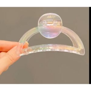 Tutma kısmı daire model hologramlı mandal toka