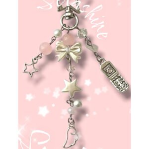 Melek kanadı ️ tasarım hediyelik y2k hachi telephone  charm