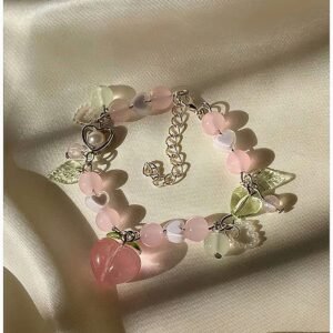 Peach bracelet  hediyelik tasarım bileklik