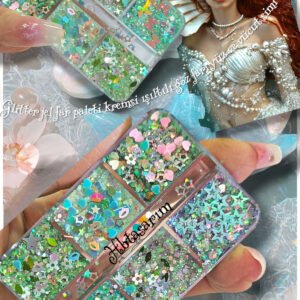 Mermaid glitter jel yüz & göz ve vücut simi