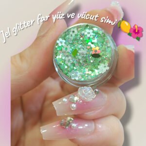 Limon çiçeği &Kremsi jel far yüz saç ve vücut simi
