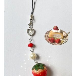 Strawberyy design charm