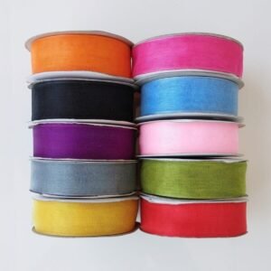 Organize Kurdale Tül Kurdale 2 Cm En 10 Adet Farklı Renk Modeller – Kurdele