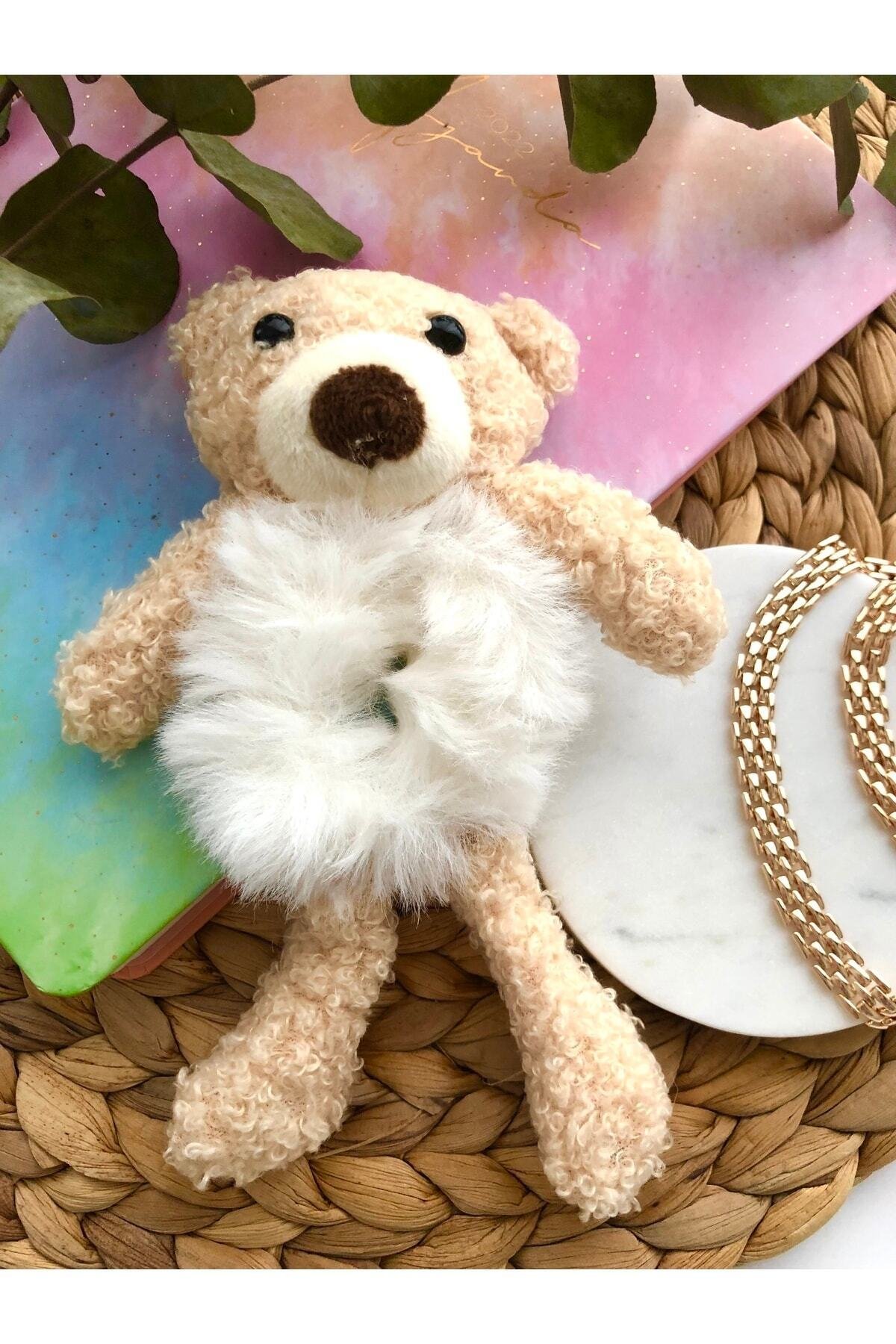 Peluş Ayıcık Lastik Toka