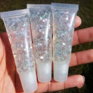 Lipgloss dudak parlatıcısı ay-yıldız detaylı