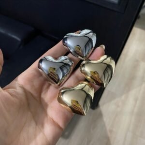 KALP KÜPE BOMBE BALON TASARIM GÜMÜŞ RENK