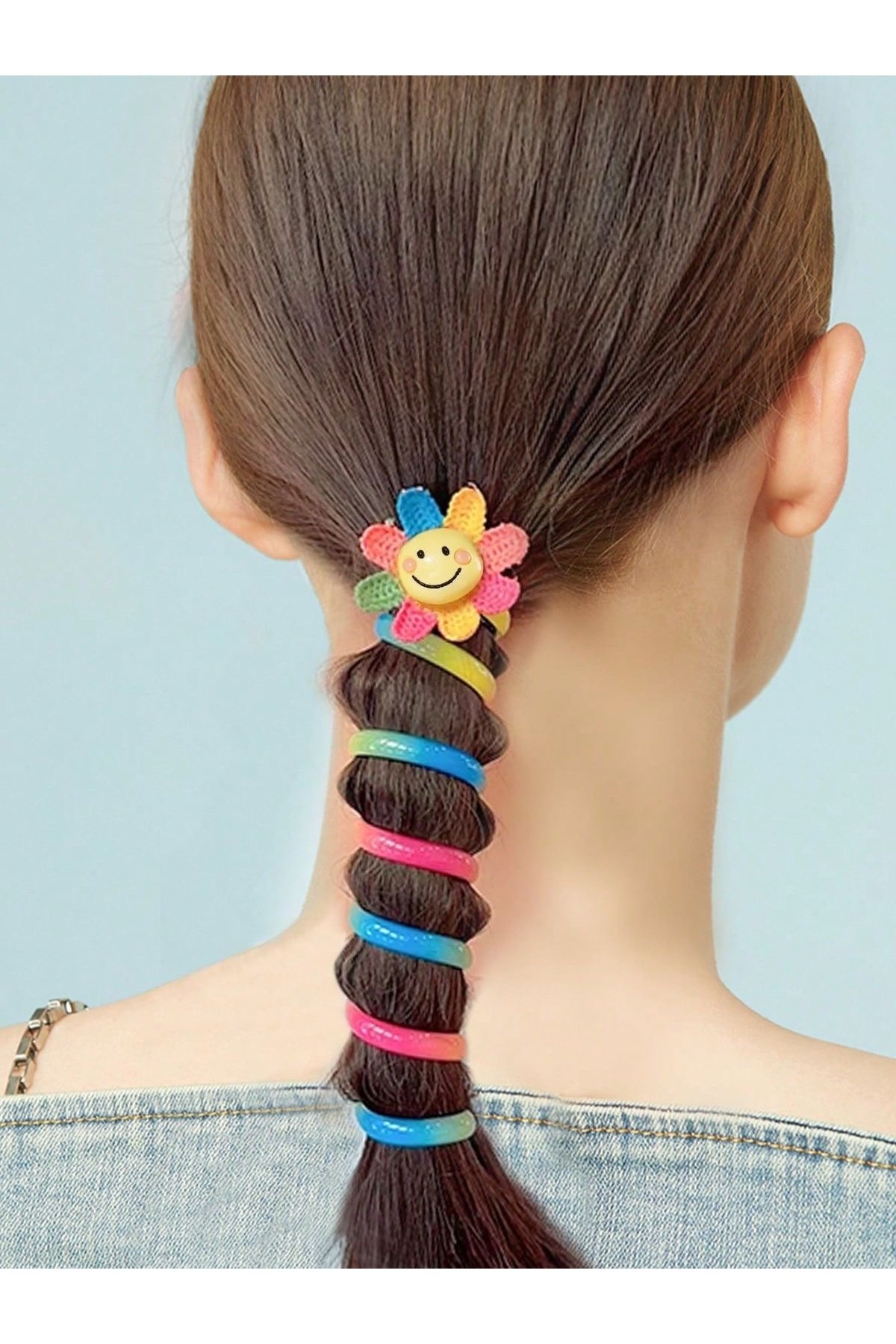 Spiral Yaylı Çocuk Tokası - Görsel 2