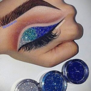 Glitter jel far üçlü set