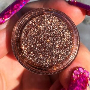 Glitter jel far sim kahve