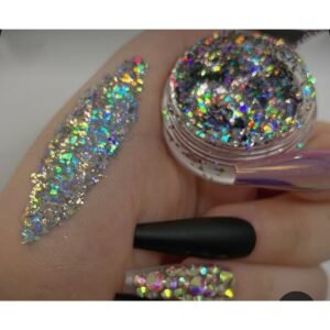 Glitter jel far yüz ve vücut simi