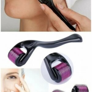 TİTANYUM UÇLU 540 İĞNELİ DERMA ROLLER 1MM İĞNE CİLT YÜZ VÜCUT YENİLEME MASAJ ALETİ