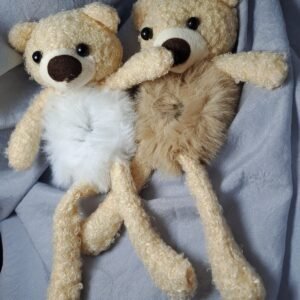 Peluş Lastikli Ayıcıklı Toka