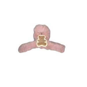 Peluş Mandal Toka - Kemik Toka - Peluş Figürlü Mandal Toka