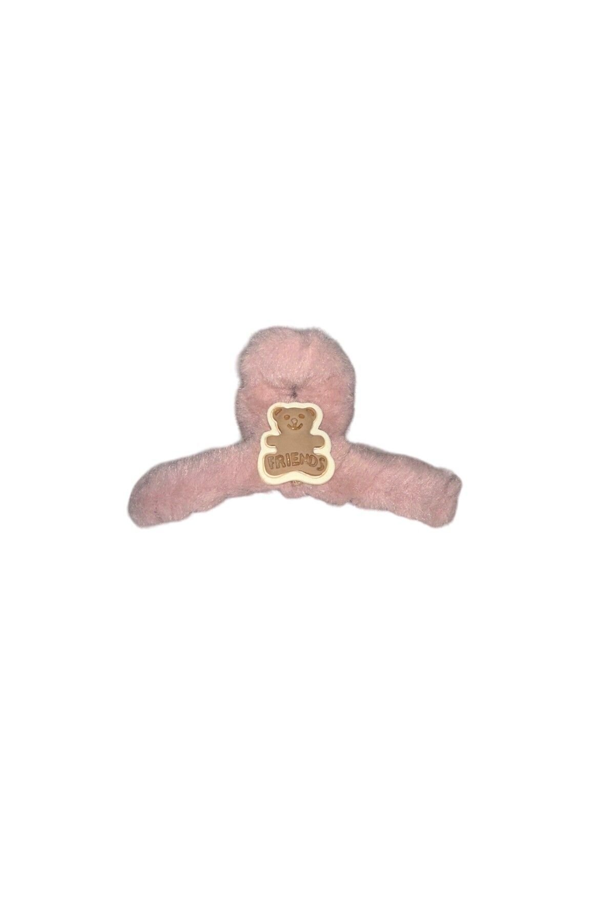 Peluş Mandal Toka - Kemik Toka - Peluş Figürlü Mandal Toka