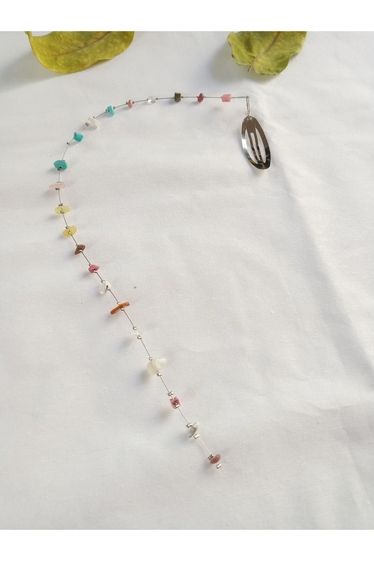 Saç Boncuğu Doğal Taş Saç Boncuğu Hair Beads - Görsel 2
