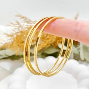 Ajda Bilezik Gold Çelik Kadın Bileklik 58 - 62 Mm 1 Adet