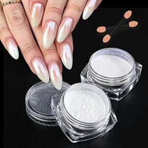 Inci Tozu Protez Nail Art Oje Desen