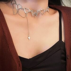 Kalpli choker kolue