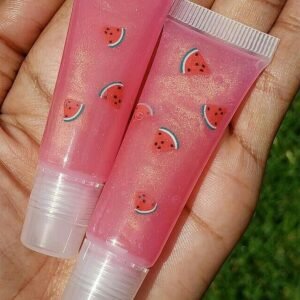Pembe karpuzlu lipgloss 2 li set