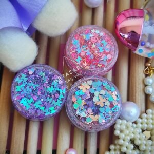 Renkli-glitter Krem Far Yüz Ve Vücut Simi Far Set