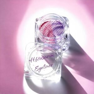 Pembe-lila eyeliner