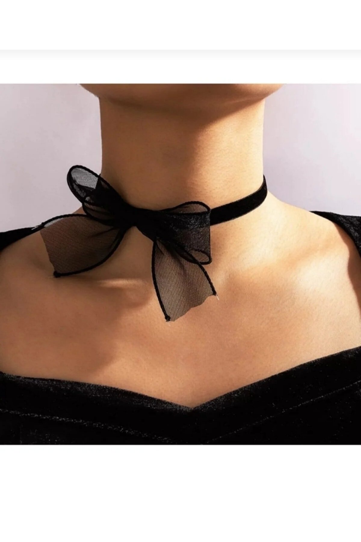 Tasma Kolye Boyun Choker Kadın Kolye Trend