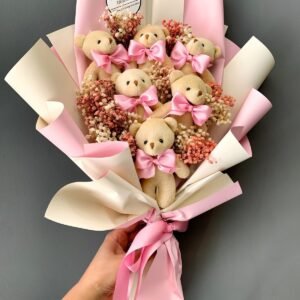 Teddy bear soft ayıcık buketi