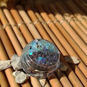 Glitter Far Simli Kremsi Far Geçişli Yüz Ve Vücut Simi Parlak Glitter
