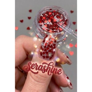 Jel tırnak 5ml UV led ✨kalpli tasarım kalıcı oje ♥️