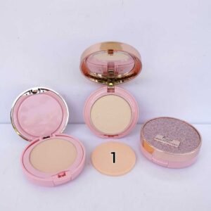 Rose 2 Katlı, Aynalı, Süngerli, Stars Shine Smooth Pudra