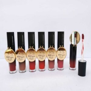 Rose Velvet Model 6'lı, Aynalı, Kalıcı Ruj Serisi