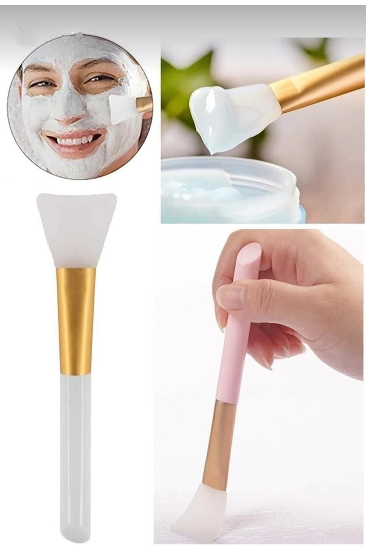Kadın Silikon Maske Sürme Spatulası 1 Tane - Görsel 2