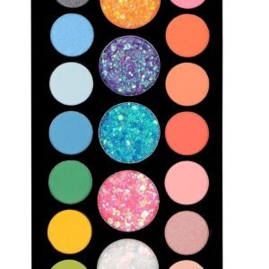 Parlak Glitter Far 19 Parça Far Paleti