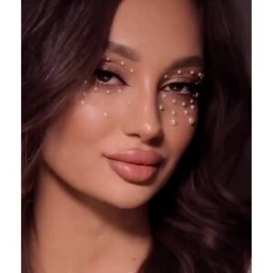 Vücut, Saç Ve Yüz Taşı/ Yapışkanlı Incili Yüz Sticker