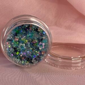 Glitter Jel Far Parıltı Sim -20 Aqua Butterfly