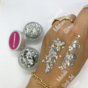 Yansımalı Metalik Jel Glitter