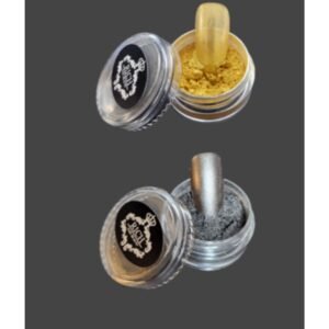 Nail Art Tırnak Krom Inci Tozu Seti 2*3cc Ayna Efekti