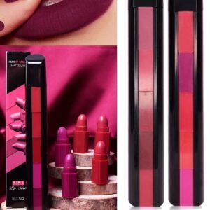 5 Farklı Renkli Makyaj Seti Profesyonel Sexy Dolgulu Karışık Kırmızımsı 5 In 1 Matruşka Ruj Make Up