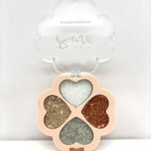 Rose 4'lü Kalpli Glitter - Glıtter Eyeshadow No:1