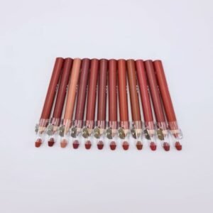 Dudak Kalemi Kalın Set 12'li Kalemtraşlı Matte Color Lipstick Jumbo