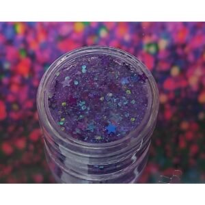 Glitter Jel Far Yıldızlı
