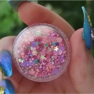 Glitter Far Simli Jel Far Yıldızlı