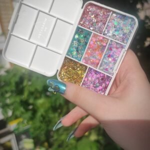 Glitter Jel Far Kremsi Jel Simli Far Paleti