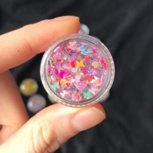 Glitter Jel Far Simli Jel Far Kelebekli-kalpli