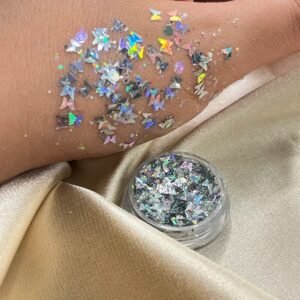 Glitter Jel Far Kelebek