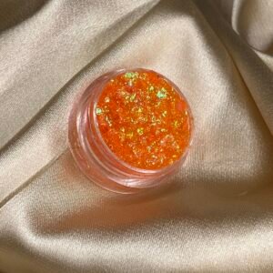 Jel Kıvamında Parlak Glitter-orange Shiny