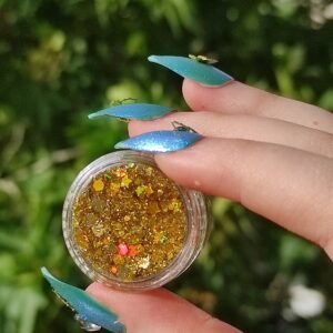 Glitter Jel Far Simli Gold(SARI) Parlak Glitter