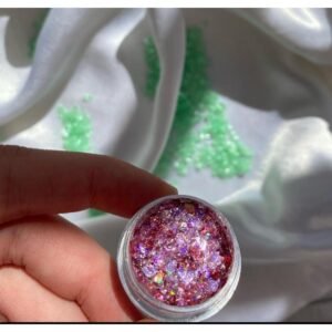 Jel Glitter Pembe